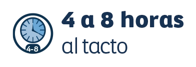 Secado al tacto
